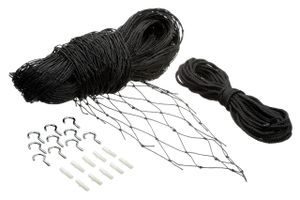 Karlie Katzenschutznetz schwarz, Größe:6 x 3 m