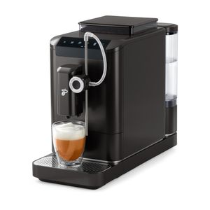 Tchibo Kaffeevollautomat Esperto2 Milk mit One-Touch Milchfunktion und 2-Tassen-Funktion für Espresso, Caffè Crema, Capuccino und Milchschaum, Granite Black