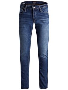 JACK JONES Jeans Herren Baumwolle Blau GR35855 - Größe: W36_L32