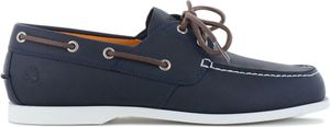 Timberland Cedar Bay Boat Shoe  - Herren klassische Bootsschuhe Leder Blau TB0A288M-019 , EU 46 US 12