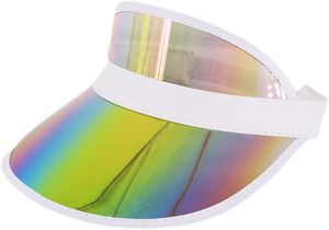 Sonnenhut Candy Farbe einstellbar Sport Strand Outdoor UV-Schutz Sonnenhut transparenter Hut