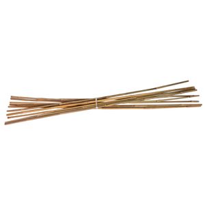 UNUS® Bambusstäbe 10 Stück, Rankstäbe, Pflanzenstäbe Bambus 120 cm naturfarbend