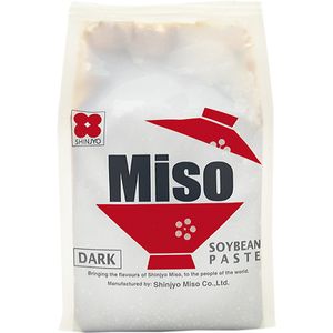 SHINJYO MISO Suppen-Paste, DUNKEL 500g | Aka Miso | Miso Suppe | Japan