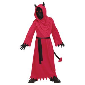 Kinder-Kostüm für Jungen, Fade-In-Out-Teufel-Kostüm, Kinder-Halloween-Mottoparty, Größe M XL
