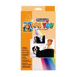 VITAKRAFT Fellpflegehandschuh für Hunde und Katzen