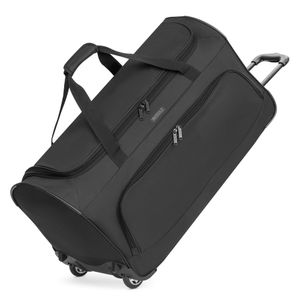 Redolz 2-Rollen große Trolley-Reisetasche mit Dehnfalte (70 cm, extra Bodenfach)
