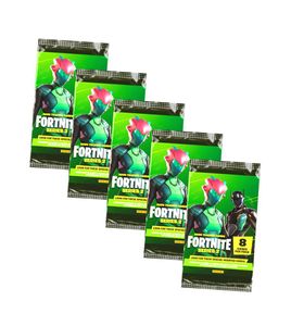 Panini Fortnite Karten Hobby Serie 2 (2020/2021) - Fortnite Trading Cards Sammelkarten - 5 Booster