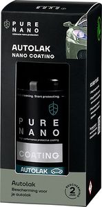 Pure Nano Coating Hochwertige Nanoversiegelung für Autolack | Bis zu 2 Jahre optimaler Schutz für Ihr Auto & einfache Reinigung | Wasserabweisend & Schmutzresistent | Reinigt, poliert & beschichtet