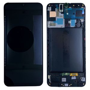 Samsung LCD displej Kompletní jednotka pro Galaxy A50 A505F GH82-19204A Black