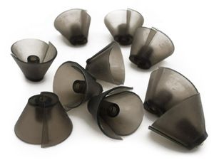 EWANTO Tulip-Dome/Tulpen-Schirmchen aus Silikon für Hörgeräte
