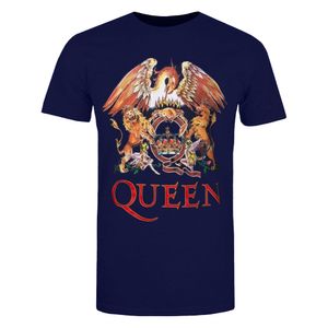 Queen - "Classic" T-Shirt für Kinder RO463 (146-152) (Marineblau)
