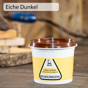 13,90 EUR/kg - Holzspachtel Holzkitt Spachtelmasse - Eiche Dunkel - 500g