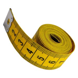 MAßBAND 150 cm gelb Schneidermaßband Bandmaß Schneider Massband 161