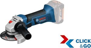 Akku-Winkelschleifer GWS 18-125 V-LI, ohne Akku & Schleifscheibe
