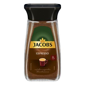JACOBS Espresso löslicher Kaffee 6 Gläser - 6 x 100g Instantkaffee