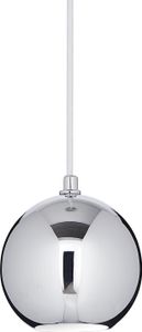 Ideal lux MR JACK SP1 BIG Pendelleuchte mit GU10 Fassung Struktur Chrom rundes Design