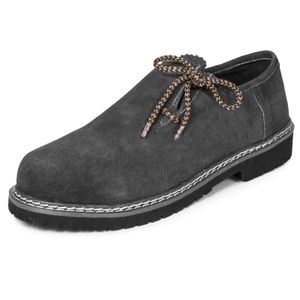 PAULGOS tradičné topánky z pravej kože Haferl topánky Haferl v 4 farbách veľkosť 39-47, farba:Grey, veľkosť:43