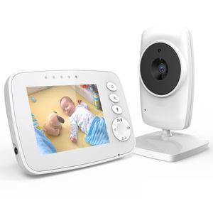 Babyphone Baby Monitor mit Kamera Video, 2,4 GHz Gegensprechfunktion, Nachtsicht