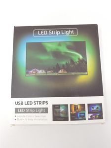 LED-Streifen-2M / 6.56ft RGB mit Fernbatteriebetriebene Farbwechsel Seil TV-Hintergrundbeleuchtung Hintergrundlicht für Home Küche DIY Dekoration (11,22)
