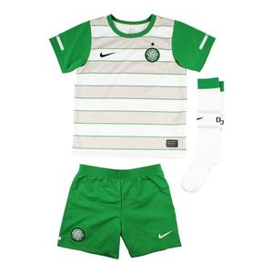 Nike Baby Sport Set Unisex Minikit CFC Celtic Glasgow , 424058-105 , Weiß/Grün ,3-6 Monate (65-70 cm) ,Neu
