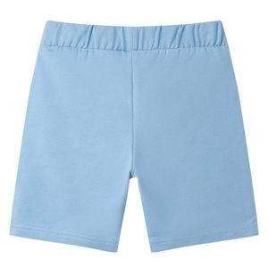 vidaXL Kindershorts mit Kordelzug Blau 140