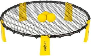 GARVIDA Mini-Volleyball-Spiel Spike Ball Set - 6-tlg. - gelb/schwarz