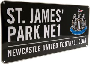 Dopravní značka Newcastle United FC TA4537 (jedna velikost) (černá)