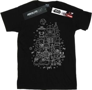 Star Wars - Pánske tričko "Empire" BI46663 (L) (Black)