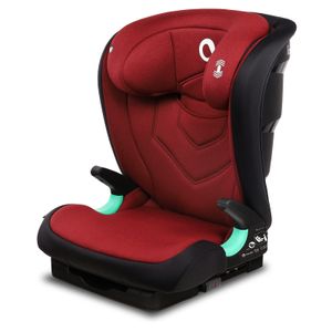 Lionelo Neal Kindersitz 15-36kg Kindersitz Isofix Seitenprotektoren Kennzeichnung i-Size 3-fach verstellbare Rückenlehne Zusätzlicher Kopfschutz Rot