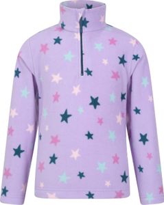 Mountain Warehouse - Dětský fleecový top "Endeavour" s polovičním zipem MW3353 (140) (Lilac)