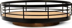 Drehbarer Bambus Organizer – 360° Drehteller für Bad, Küche & mehr