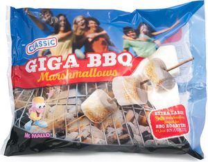Mr. Mallo Giga Barbecue Marshmallows süßes weiches Schaumzucker 750g