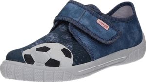 Superfit Hausschuh Textil  BILL blau blau 33