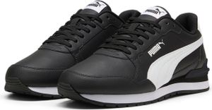 Puma Echtleder Sneaker 'ST Runner v4 L' PUMA Black - PUMA White, Uni, Herren:47 EU