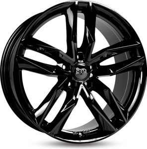 16-calowe obręcze aluminiowe MAM RS3 5x114.3 ET45 BLACK PAINTED