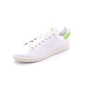 adidas Originals x Disney Low Top Schuhe nachhaltige Sneaker Stan Smith Miss Piggy & Kermit Weiß, Größe:45 1/3