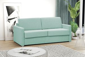 FURNIX Hotel-Sofa mit Matratze ausziehbar Schlafsofa Faltbettsystem PINLOS SA72