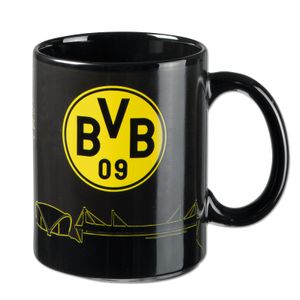Borussia Dortmund BVB Zaubertasse mit Skyline