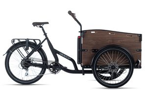 Adore Cargo E-Bike Urban Deluxe Lastenrad schwarz 250W 36V/13 Ah Li-Ion-Akku