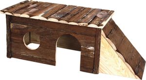 Karlie Wonderland Naturhaus Skippy - Nagetierhäuser - Holz - Natur - 54x23x20 cm