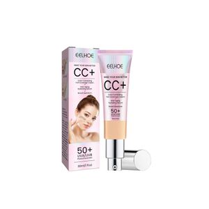 30ml CC Cream Concealer Anhaltend Feuchtigkeitsspendend Pigment CC Flüssigkeit Foundation Make up Grundierung, natürlicher Hautton