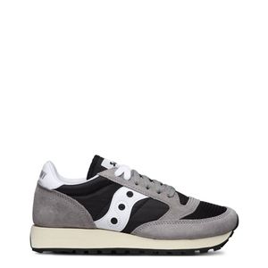 Saucony Herren Sneaker, Turnschuhe, Jazz 70368, Größe:45, Farbe:Grau, Herstellerfarbe:gray,black