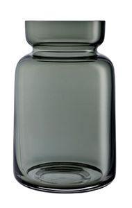 Eva Solo vase Silhouette 22 x 14 cm Glas grau/transparent, Farbe:Grau,Transparent
