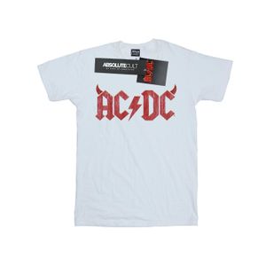 AC/DC - "Horns Logo" T-Shirt für Damen BI5507 (XXL) (Weiß)