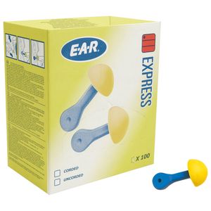 3M Gehörschutzstöpsel EAR Express ohne Band (Inh. 100 Paar)