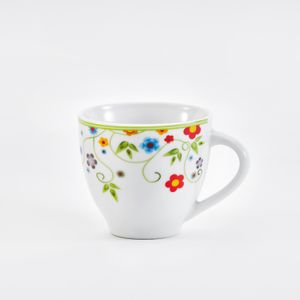 Van Well 6er Set Kaffeetasse "Vario Flower" 200ml