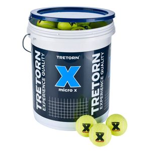 Tretorn Micro X-Trainer Bucket 72 Tennisbälle