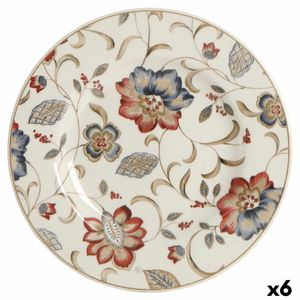 Talerz deserowy Queen's By Churchill Jacobean kwiecisty ceramiczny Porcelanowy 21,3 cm (6 szt.)