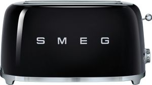SMEG TSF02BLEU 4-Scheiben-Toaster schwarz 50`s Style
