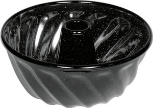 RIESS Gugelhupfform Ø24cm čierny smalt